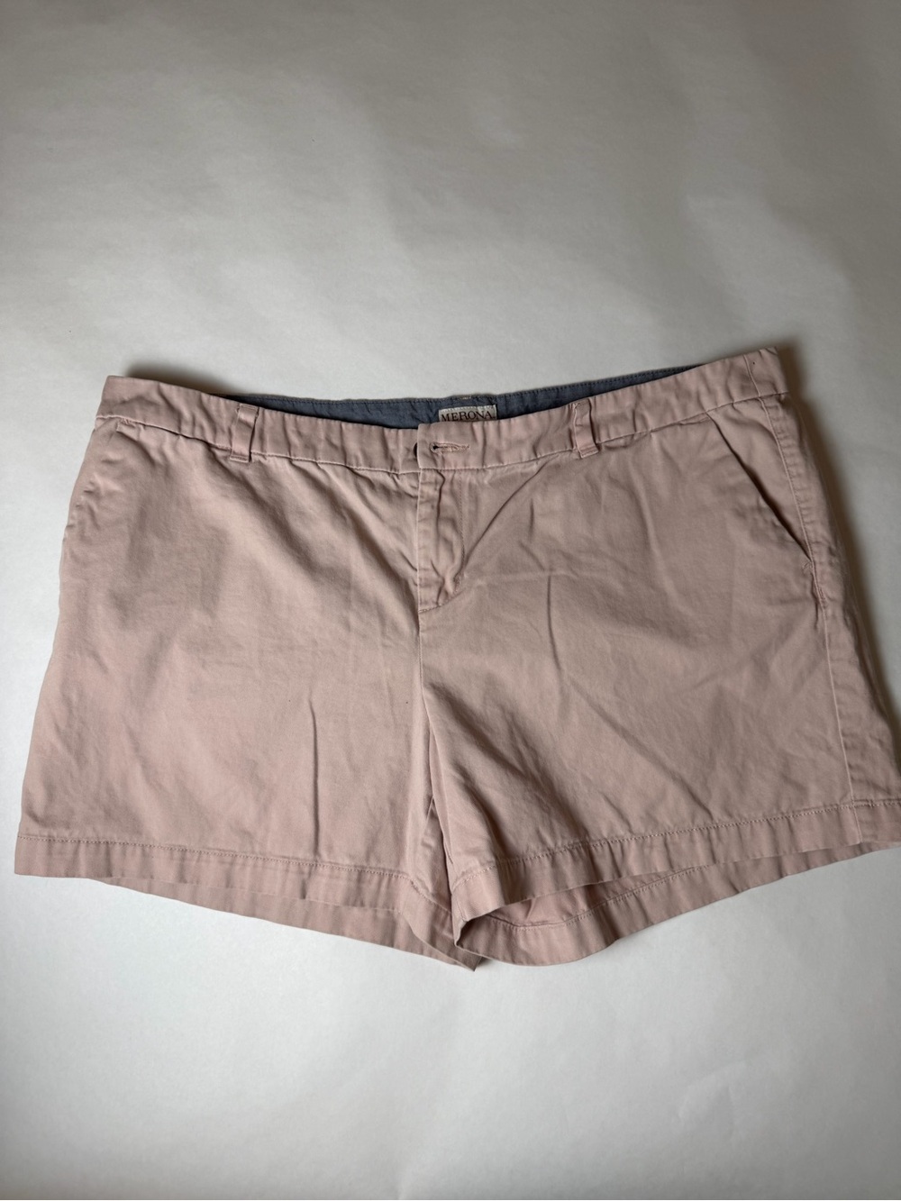 Merona Blush Pink Chino Bermuda Shorts